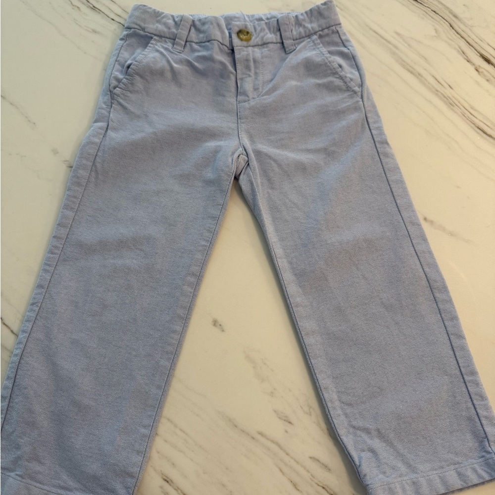 Janie and Jack Soft Blue Kids Trousers